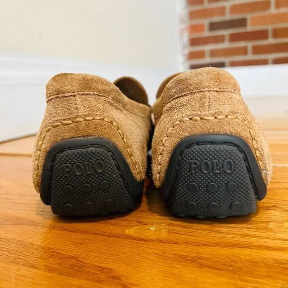 Polo Ralph Lauren Anders Suede Penny Driver Size 10.5 - Picture 7 of 16